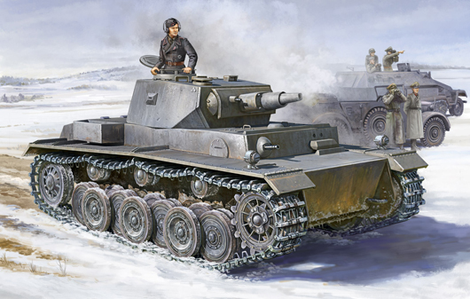 German VK 3001(H) PzKpfw VI (Ausf A) Trumpeter 01515