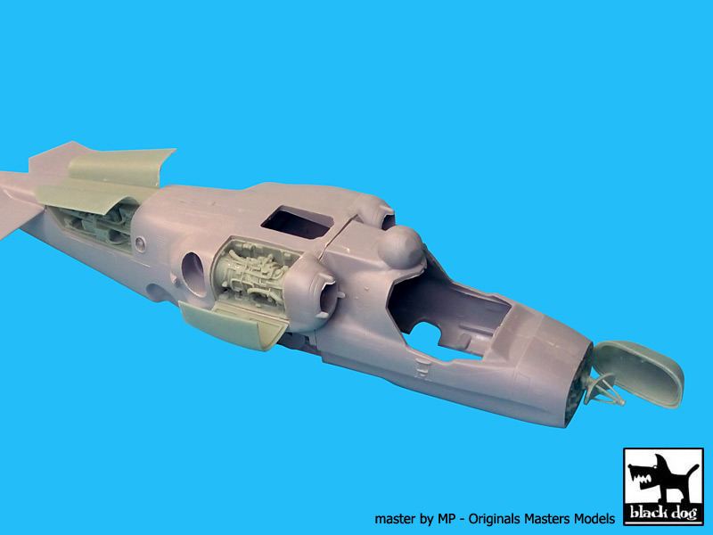 KA-52 Aligator electronics+engine for Zvezda Black Dog -A72024