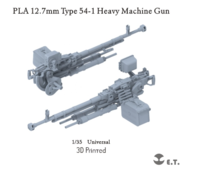 Chinese PLA Heavy Machine Gun 12.7mm Type 54-1