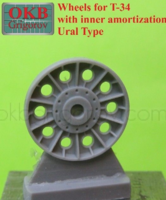 Wheels for T-34 with inner amortization, Ural Type