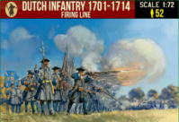 Dutch Infantry 1701-1714 Firing Line (52 Figures)