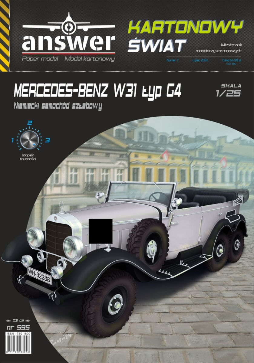 メルセデス・ベンツ Typ G4 W31 s.g.l. Pkw 1/35 35－BenzG4