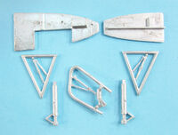 BAC/EE Canberra B.2 / B.6 / T.4 / T.11 - Landing Gear and Ballast (designed to be used with AMP and S & M kits) - Image 1