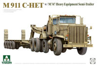 M911 C-HET With M747 Heavy Equipment Semi-Trailer
