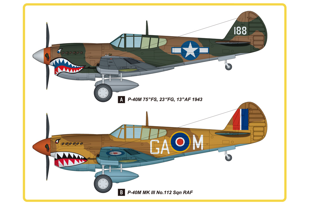 P-40E Kittyhawk Hobby Boss 85801