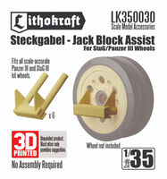 Steckgabel - Jack Block Assist (For StuG / Panzer III Wheels)