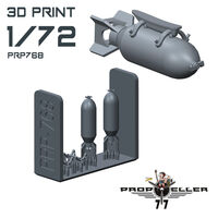 US 500 lb bomb for all kit A-36 Apache and P-51B/C