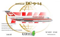 Douglas DC-9-14 Trans World Airlines
