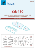 Canopy mask for Yak-130 Zvezda
