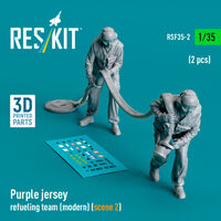 Purple Jersey Refueling Team (Modern) (Scene 2) (2 pcs) (3D Printed) - Image 1