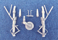 Messerschmitt Me-410 - Landing Gear (designed to be used with Revell, ProModeler and Hasegawa kits) - Image 1