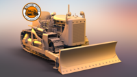 U.S. Army bulldozer D7