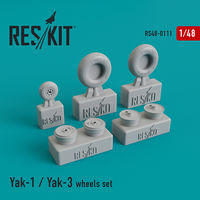 Yak-1 / Yak-3 wheels set - Image 1