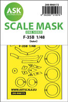 F-35B One-Sided Express Fit Mask (For Italeri)