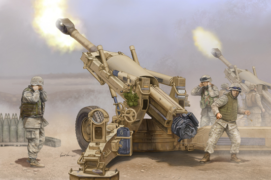 US M198 155mm Towed Howitzer I Love Kit 61602