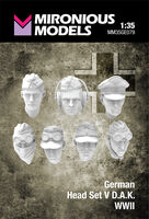 German Head Set V D.A.K. WWII - Image 1