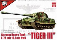 Fist of War German WWII E75 Heavy Tank "King Tiger III" with 105mm Gun - Image 1