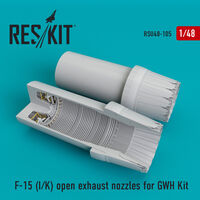 F-15 (I/K) open exhaust nozzles  for GWH Kit