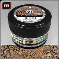 Diorama Texture No. 1 Brown Earth And Pebbles (100ml) - Image 1