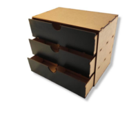 Model Organiser - 3-Drawer Block - Image 1