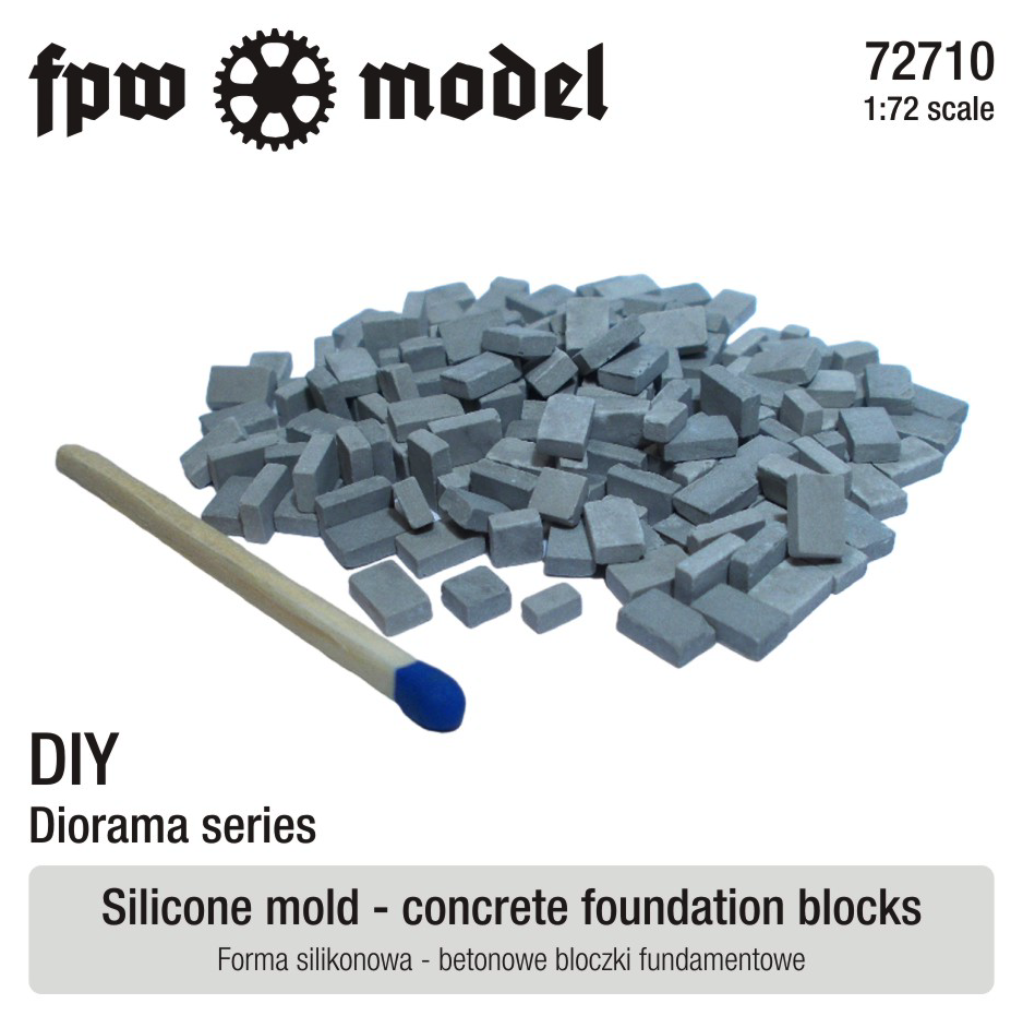 Concrete foundation blocks FPW Model 72710