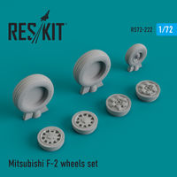 Mitsubishi F-2 wheels set