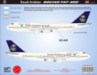 Boeing 747-400 Saudi