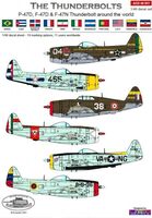 The Thunderbolts - P-47D, F-47D and F-47N Thunderbolt Around The World - Image 1