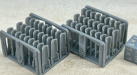 Dachwka mnich-mniszka - z zamkiem - komplet 2x25 sztuk - Image 1