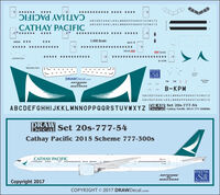 Boeing 777-300ER - Cathay Pacific (2015 Scheme) - Image 1