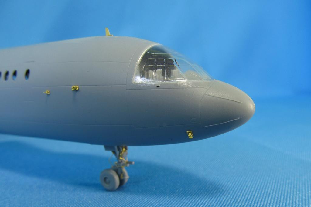 ズベズダ　IL-62M プラモデル 1/144 ZVEZDA 1/144 IL-62M 旅客機 | プラモ日記 青22号
