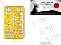 F-104DJ/TF-104G Starfighter Caopy Mask (For Hasegawa Kits) - Image 1