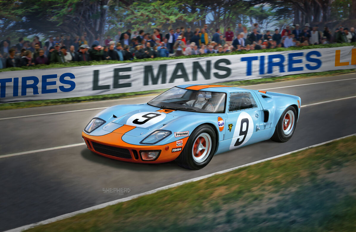 Ford GT40 Le Mans 1968 & 1969 Ford GT40 Le Mans 1968 & 1969