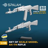 Kalashnikov AKS - 74U ( two options) Evolution Miniatures A35013