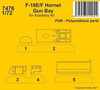 F-18E/F Hornet Gun Bay (for Academy kit)