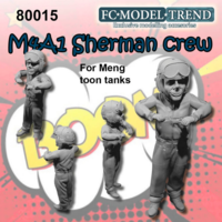 M4A1 Sherman toon crew.