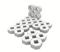 concrete floor bricks type 1