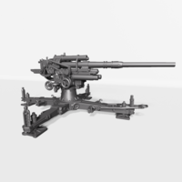 German 88mm Gun Flak36/37 Tamiya 35017