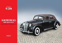 Admiral Cabriolet with open cover, WWII German Passenger Car - Image 1