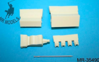 Gun barrel & expedient stowage boxes Spaehpz. 2A2 Luchs KFOR - Image 1
