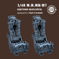 M.B MK.H7 Ejection Seats - US Air Force Type (2 pcs - 3D-Printed) for F-4 C/D/E/G Phantom - Image 1