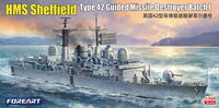 HMS Sheffield Type 42 Guided Missile Destroyer Batch I