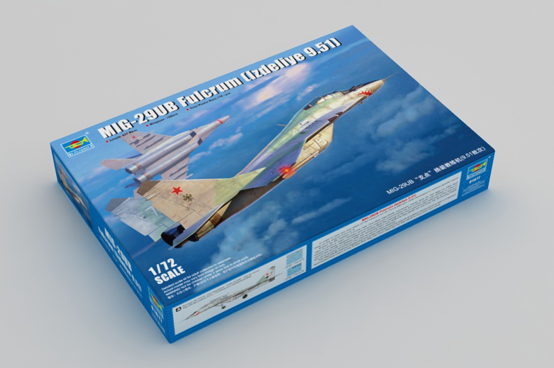 Amazon.com: Trumpeter Mig-29Ub Fulcrum (Izdeliye 9.51) 1/72