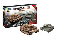 Conflict of Nations WWII Series Model Set (Tiger I & T-34/85)