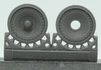 Wheels for T-34, adapted Panther wheels type 1 - Image 1