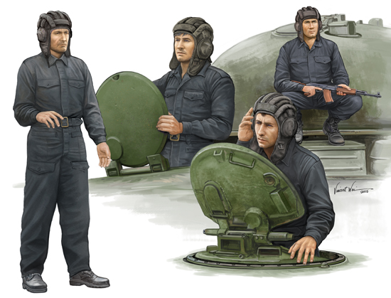 Soviet Tank Crew Trumpeter 00435