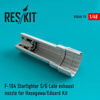 F-104 Starfighter (S/G Late) exhaust nozzle for Hasegawa/Eduard Kit - Image 1