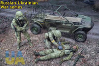 Buggy Mongoose. The Ukrainian Battlefield Evacuation Version With Crew (Russian-Ukrainian War Series)