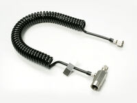 Compressed Air Socket Connection 1/8 Inch Spiral Black