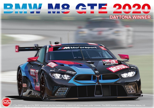 BMW M8 GTE 2020 2020 24 Hours of Daytona Winner Nunu Model Kit -24036